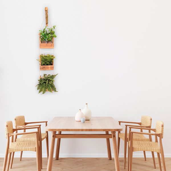 Jardinera colgante Woody