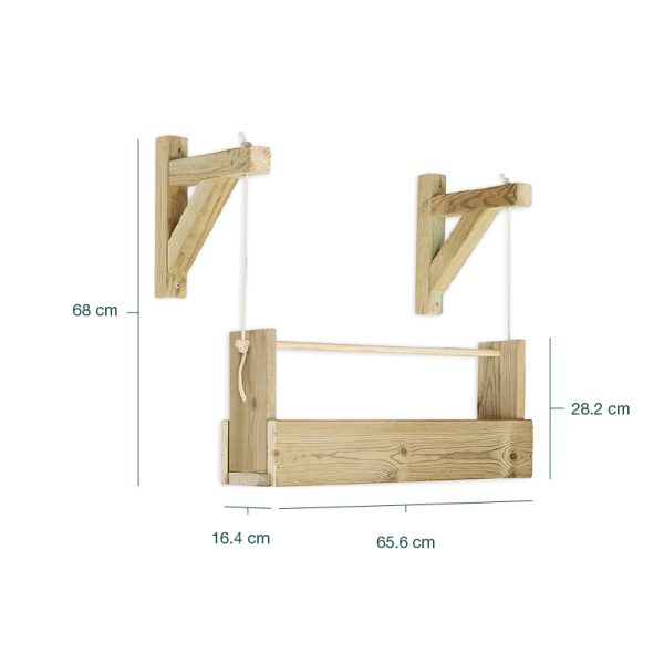 Jardinera colgante Woody