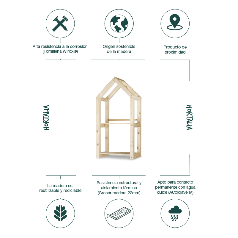 Estantería de madera Campanile: imagen 3