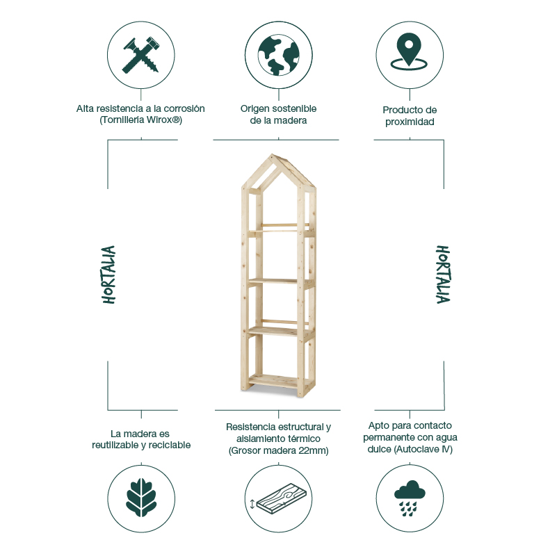 Estantería de madera Campanile: imagen 11