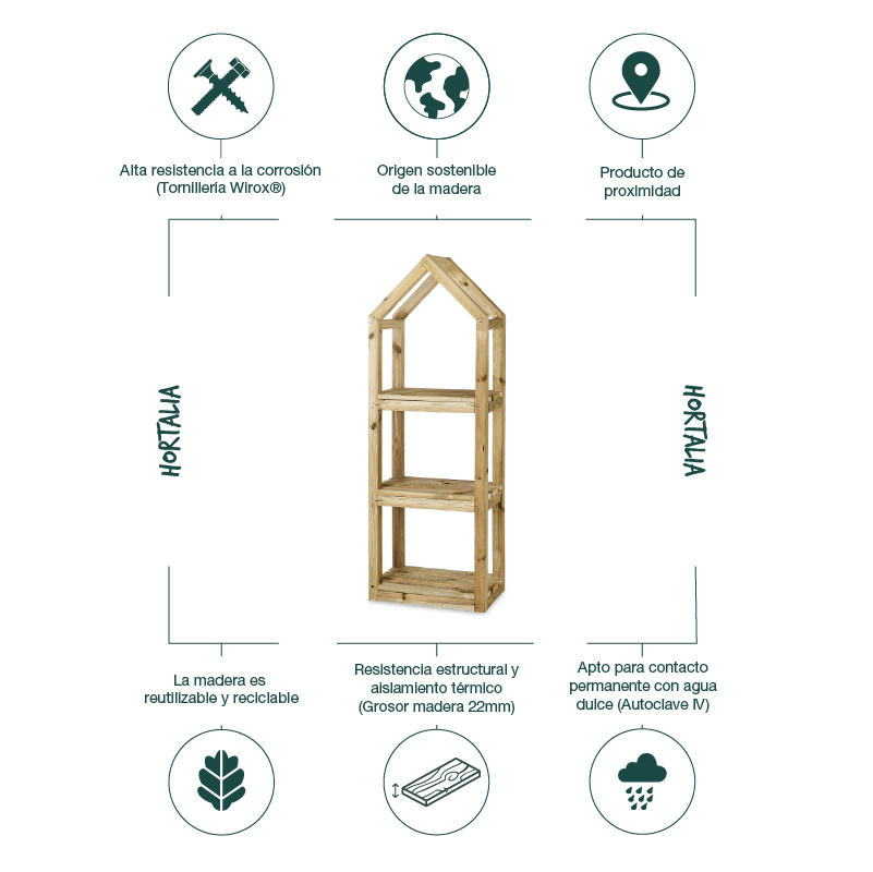 Estantería de madera Campanile: imagen 17