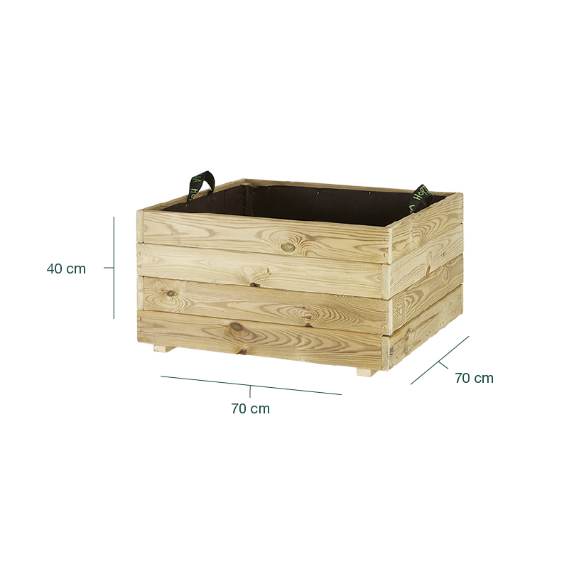 Jardinera cuadrada Pun: imagen 32