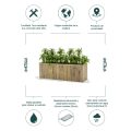 Jardinera de madera Atrium: imagen 90