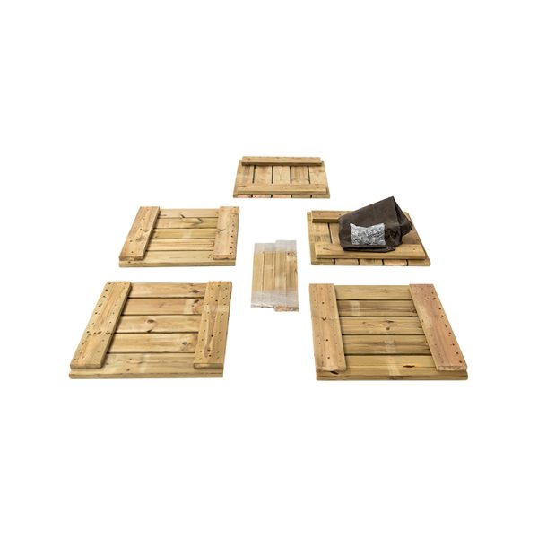 Jardinera de madera Atrium