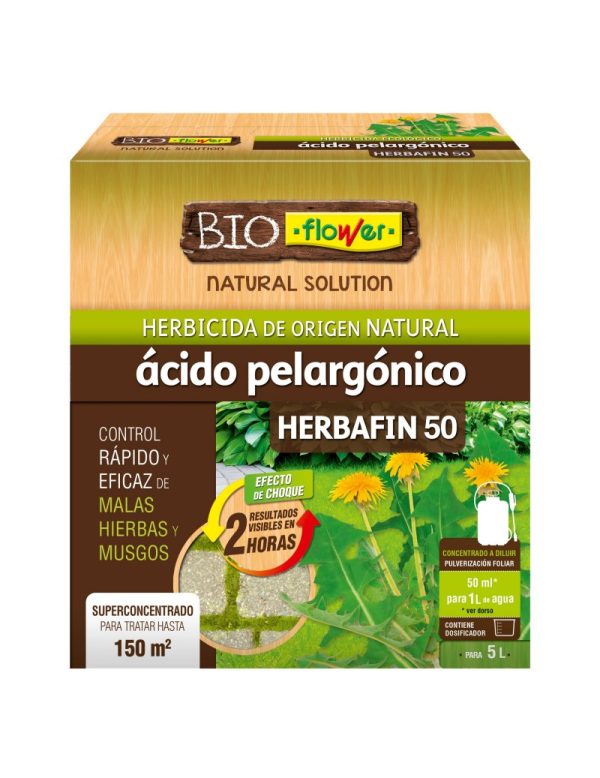 Herbicida total con ácido pelargónico